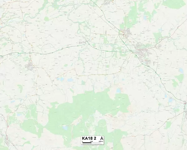 East Ayrshire KA18 2 Map