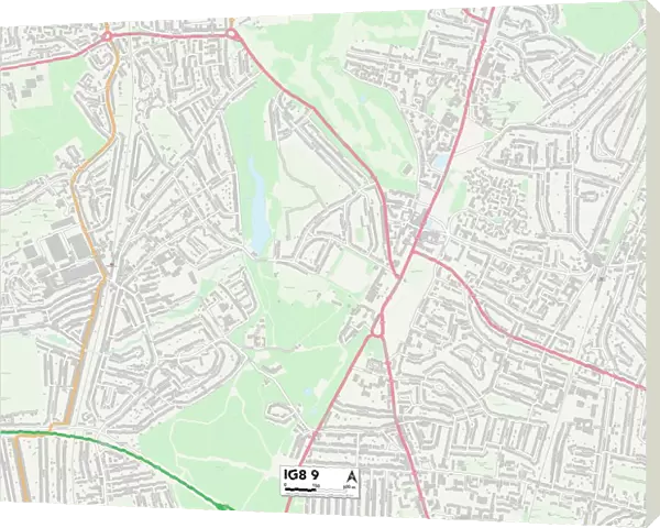 Redbridge IG8 9 Map