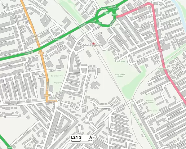 Liverpool L21 3 Map