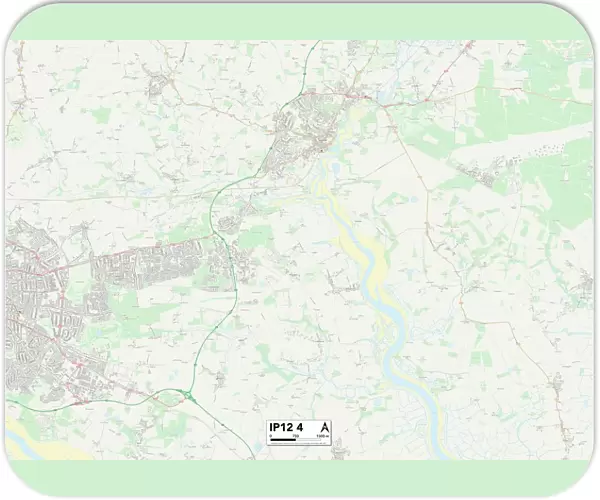 Suffolk Coastal IP12 4 Map
