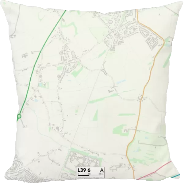 West Lancashire L39 6 Map