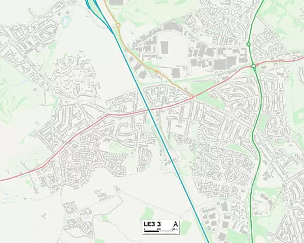 Leicester LE3 3 Map