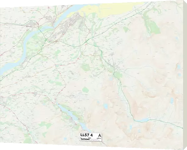Gwynedd LL57 4 Map