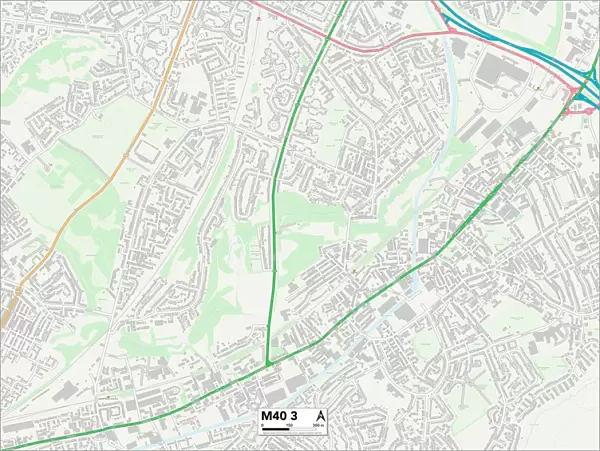 Manchester M40 3 Map