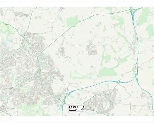 Leeds LS15 4 Map