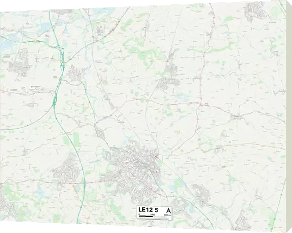 Charnwood LE12 5 Map