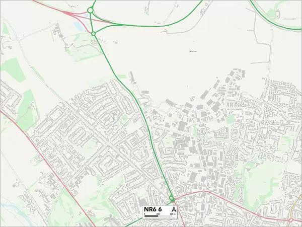 Norfolk NR6 6 Map