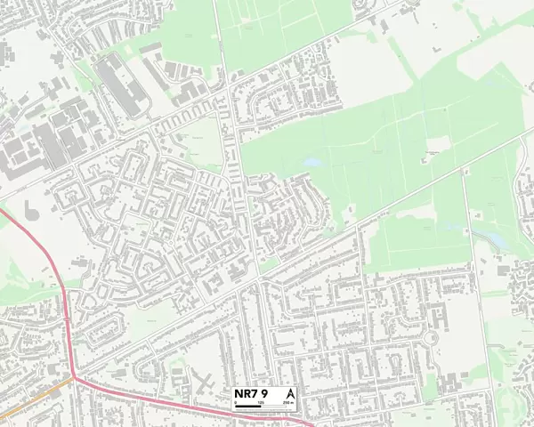 Norfolk NR7 9 Map