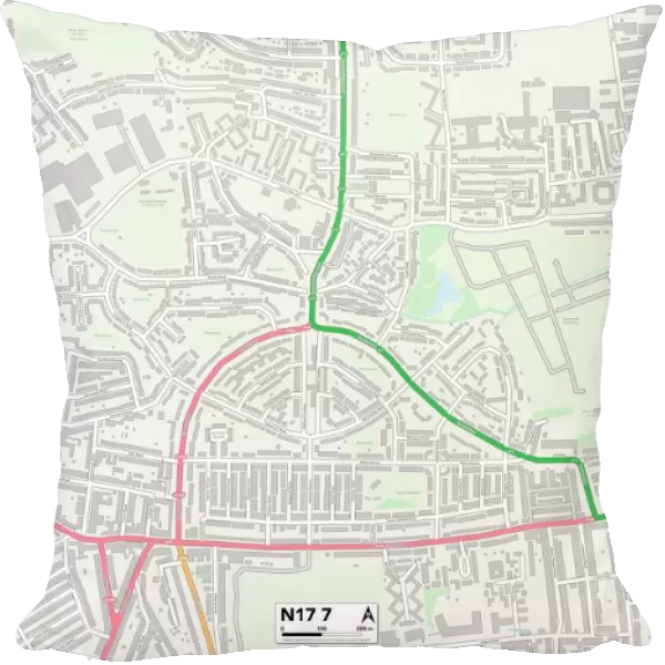 Haringey N17 7 Map