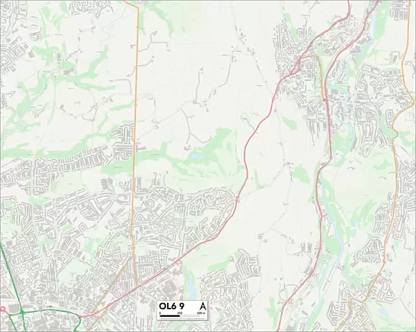 Tameside OL6 9 Map
