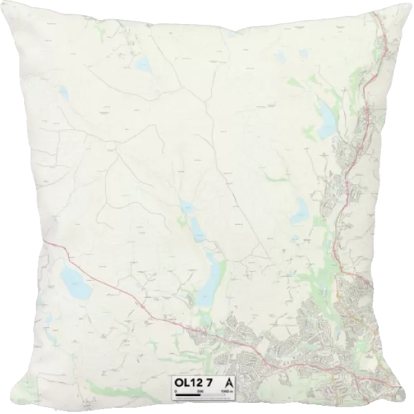 Rochdale OL12 7 Map
