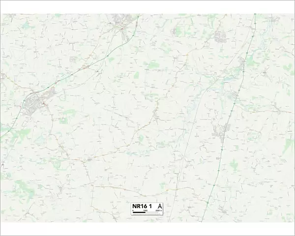 Norfolk NR16 1 Map
