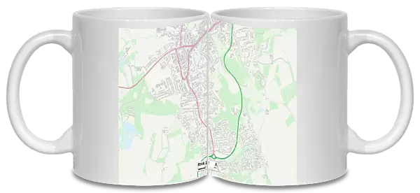 Mole Valley RH4 2 Map