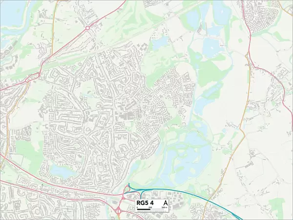 Wokingham RG5 4 Map