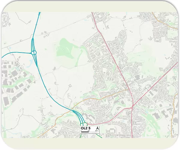 Oldham OL2 5 Map