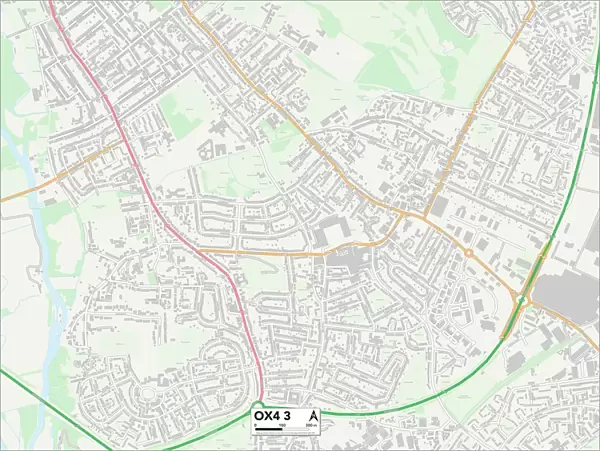 Oxford OX4 3 Map