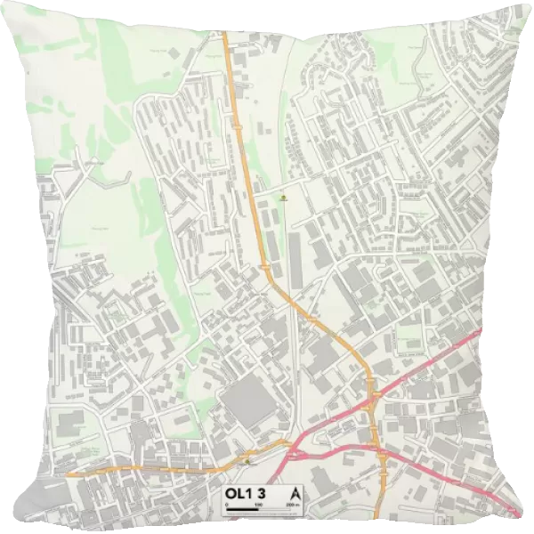 Oldham OL1 3 Map