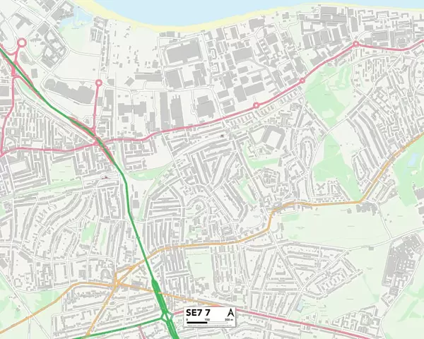 Greenwich SE7 7 Map