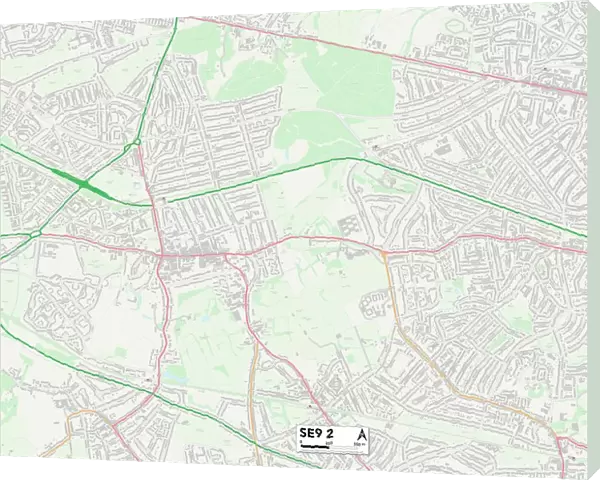 Greenwich SE9 2 Map