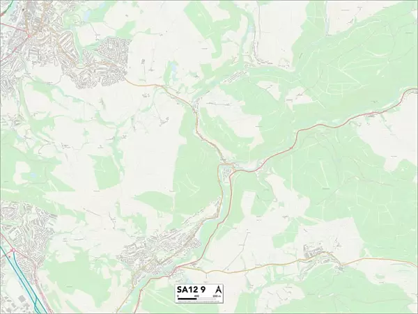 Neath Port Talbot SA12 9 Map