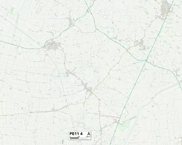 South Holland PE11 4 Map