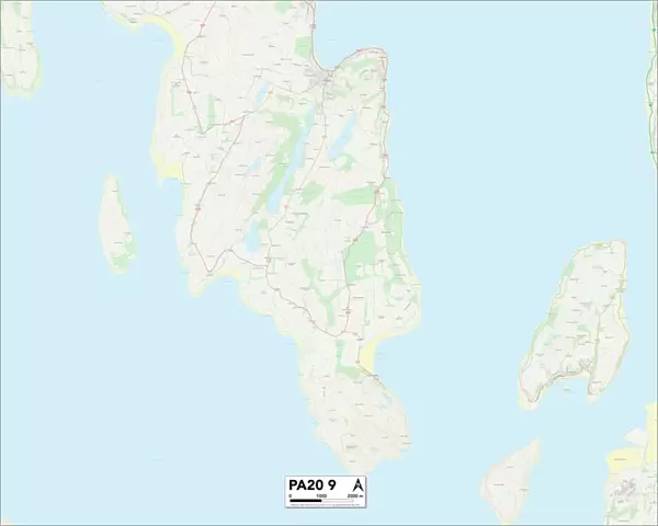 Buteshire PA20 9 Map