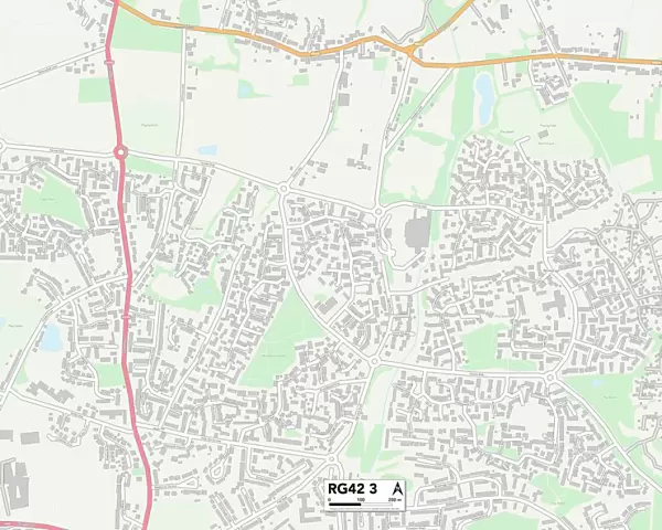 Bracknell Forest RG42 3 Map