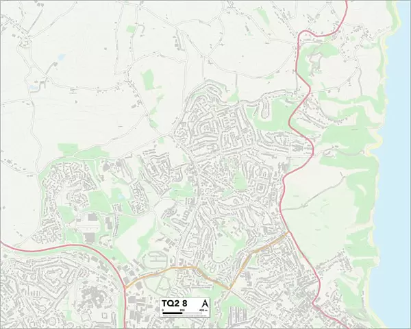 Torbay TQ2 8 Map
