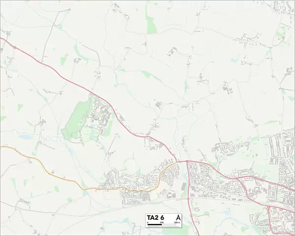 Somerset TA2 6 Map