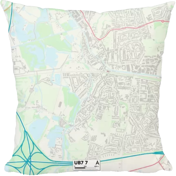 Hillingdon UB7 7 Map