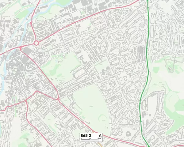 Rotherham S65 2 Map