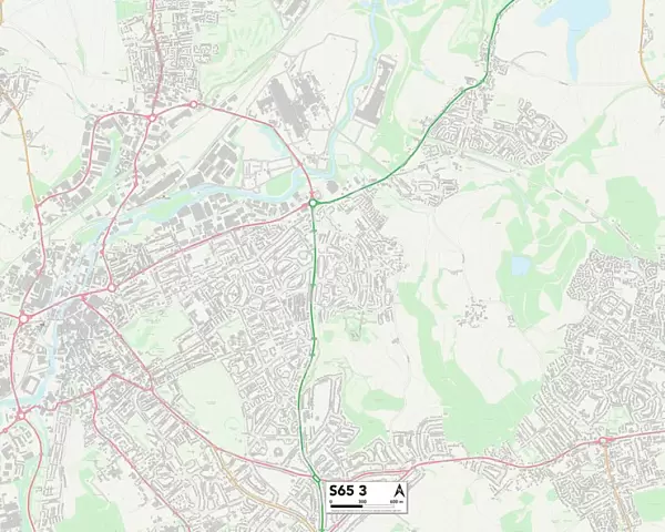 Rotherham S65 3 Map