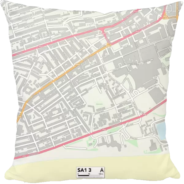 Swansea SA1 3 Map