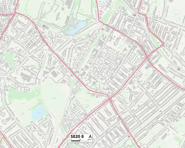 Bromley SE20 8 Map