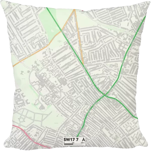 Wandsworth SW17 7 Map