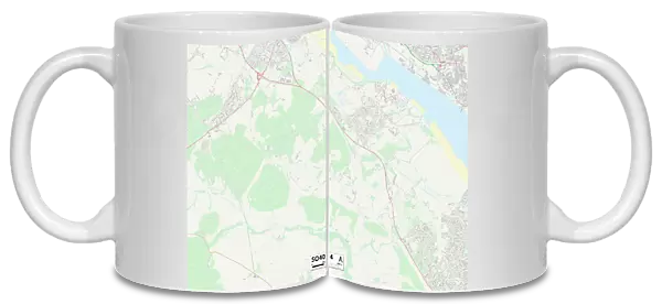 New Forest SO40 4 Map