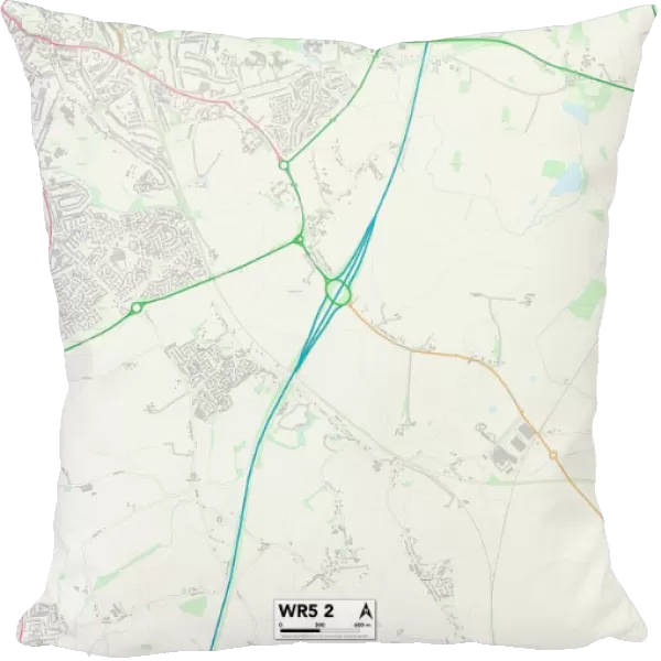Worcester WR5 2 Map
