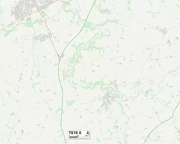 Stockton-on-Tees TS15 0 Map