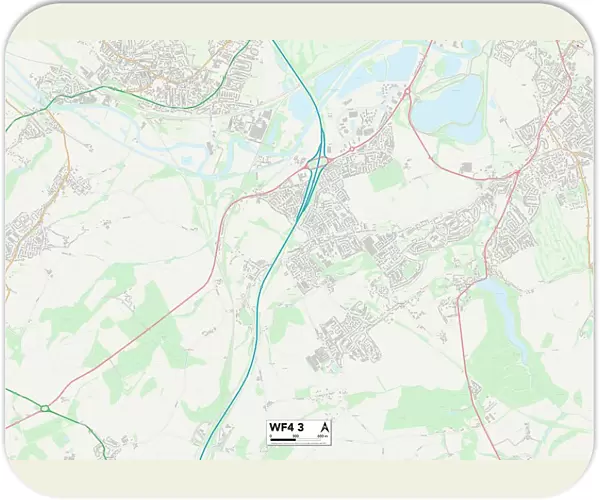 Wakefield WF4 3 Map