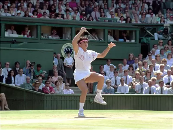 Wimbledon Ladies Final + Royal. Steffi Graf v. Gabriella Sabatini. July 1991 91-4293-093