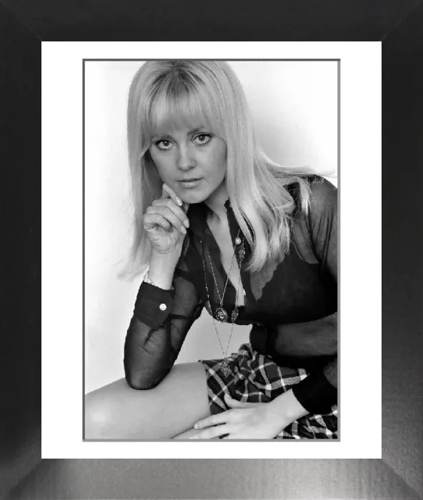 Framed Print : Yutte Stensgaard as Helga Print, 1969
