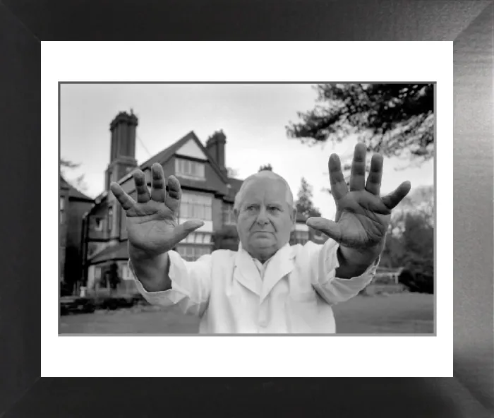 Framed Print : Faith Healer Mr. Harry Edwards Print, January 1975 Framed Print : Faith Healer Mr. Harry Edwards Print, January 1975