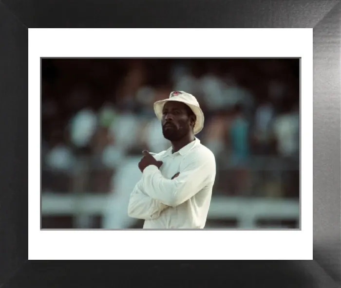 Framed Print : West Indies v. England Print, May 1990 Framed Print : West Indies v. England Print, May 1990