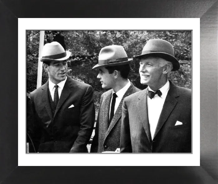 Framed Print : Comet Fashion 1960s Print: Narrow Brimmed Hats with Inward Sloping Crowns Framed Print : Comet Fashion 1960s Print: Narrow Brimmed Hats with Inward Sloping Crowns