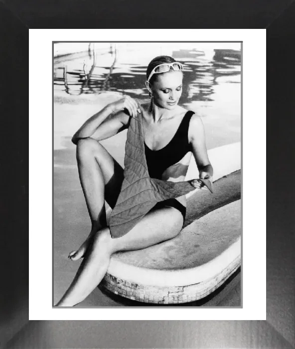 Framed Print : Fashion Print: Versatile Swimsuit Framed Print : Fashion Print: Versatile Swimsuit