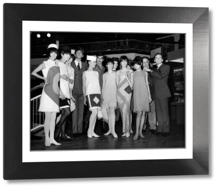 Framed Print : Print of Princess Margaret and Lord Snowdon at a Pierre Cardin charity gala