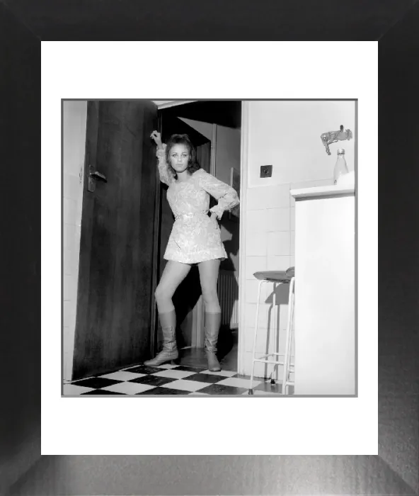 Framed Print : Julia Canning Print, 1969 Framed Print : Julia Canning Print, 1969