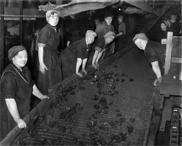 The Last of their Line. 1. The pit-brow lasses are to leave Giants Hall Colliery, Standish