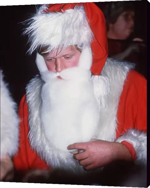 Earl Spencer plays Father Christmas at Stringfellows nightclub