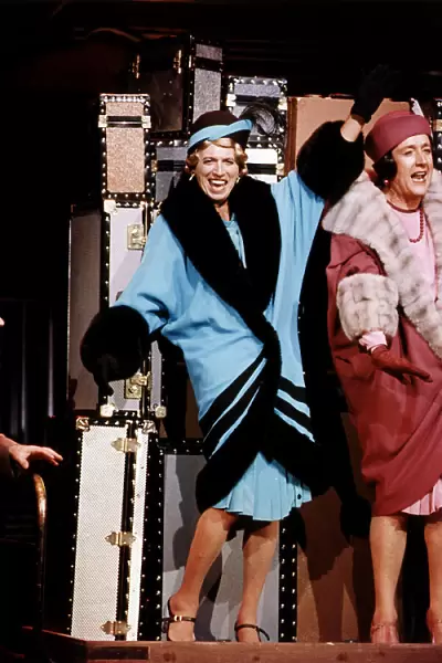 Tommy Steele Entertainer on stage dressed as a woman in the West End musical Some Like it